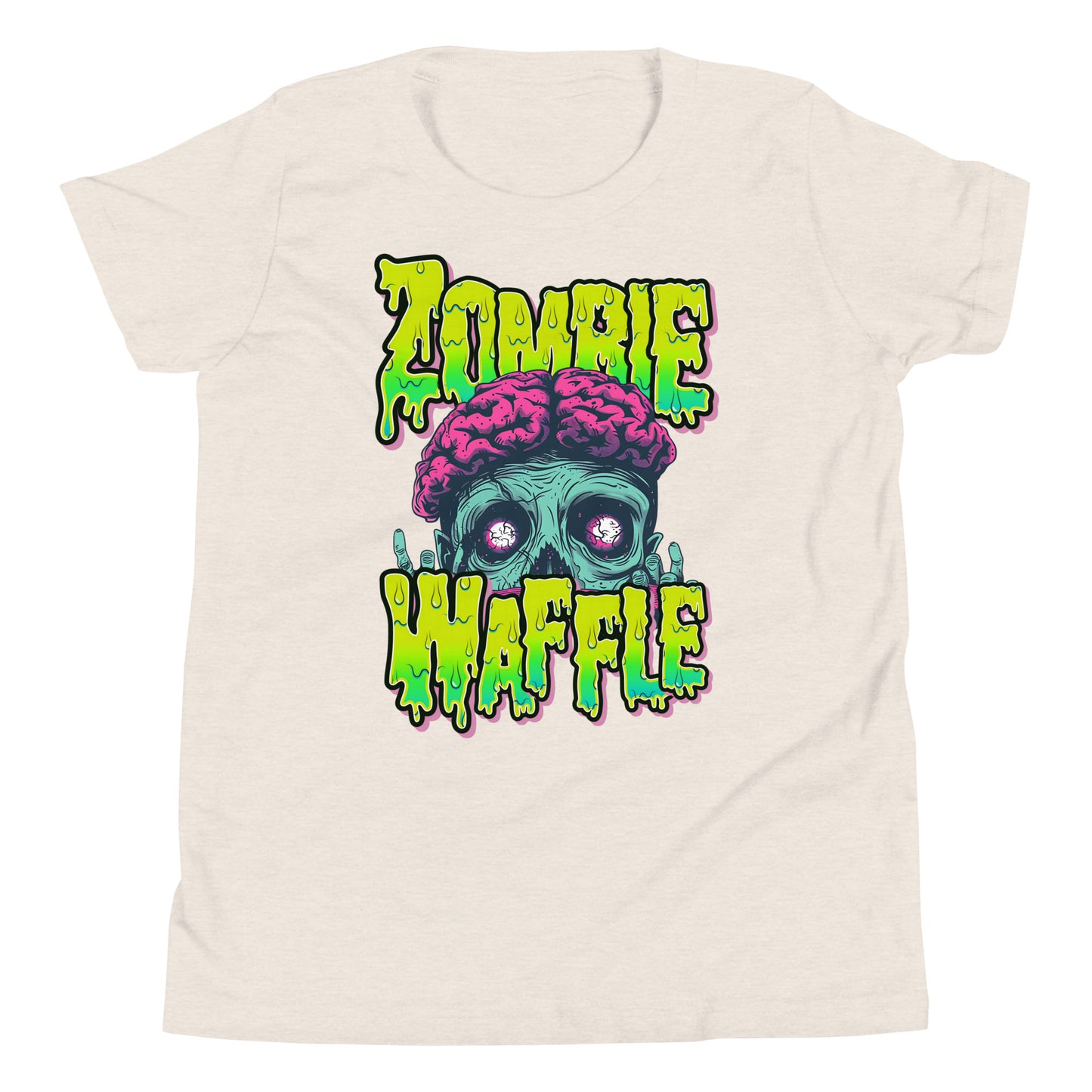 Zombie Waffle Logo Youth Tee