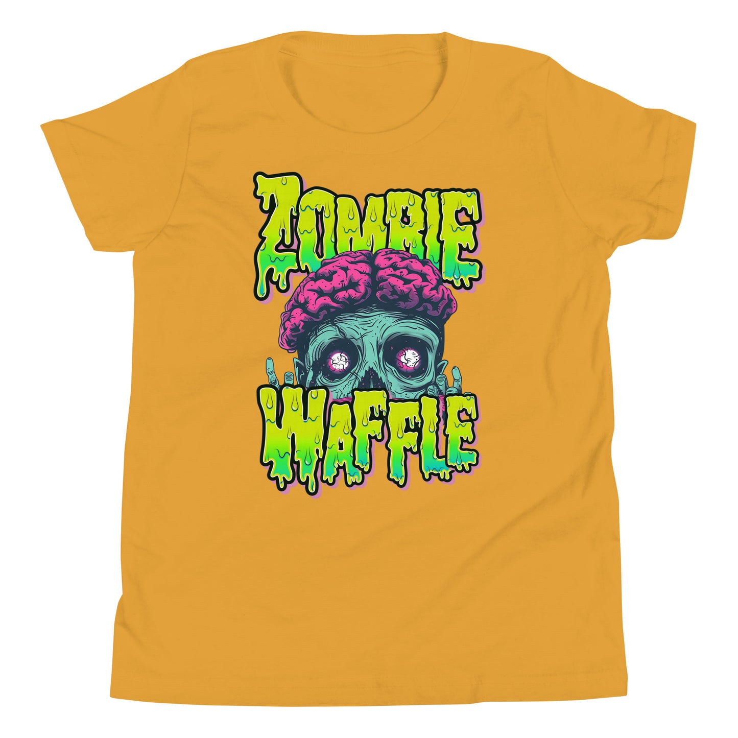 Zombie Waffle Logo Youth Tee