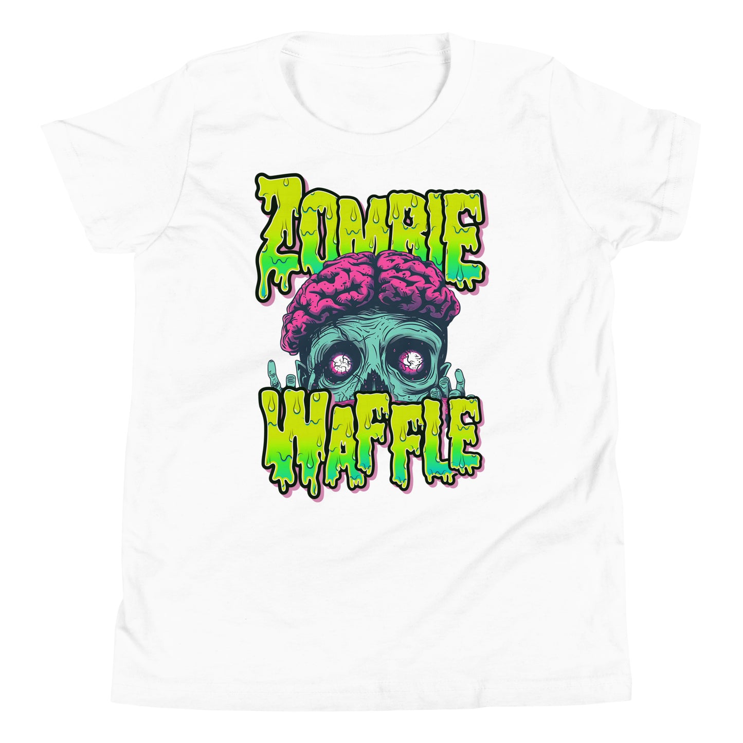 Zombie Waffle Logo Youth Tee